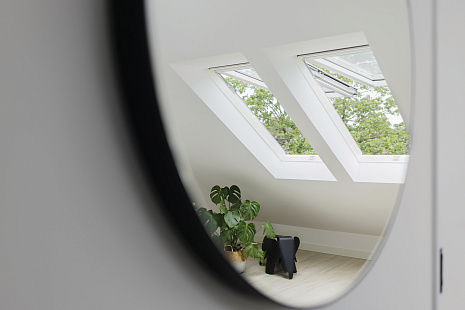 Объект из С комбинированной системой открывания preSelect Max Fakro FPU-V U3 PRESELECT MAX